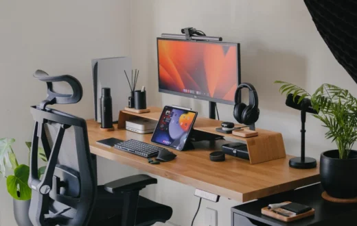 Sudut estetik rumah minimalis untuk WFH